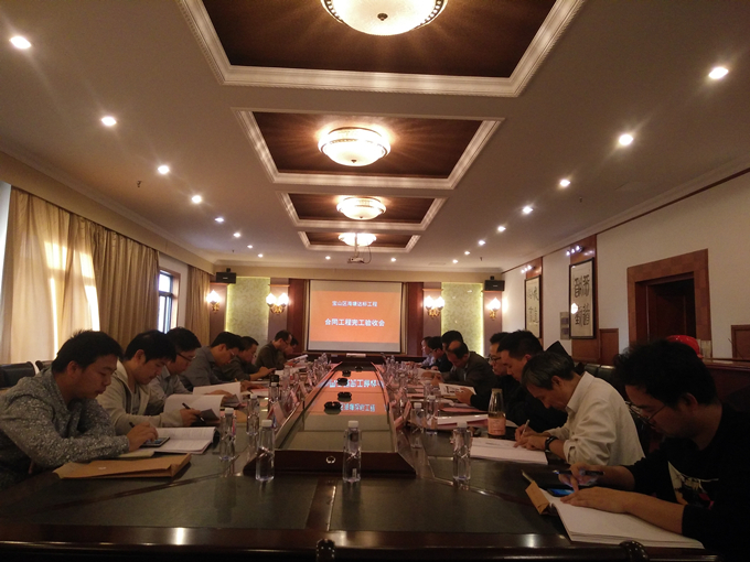 寶山區海塘達標工程順利通過完工驗收